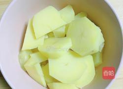 腊肠土豆米饭披萨（平底锅版）的做法图解3