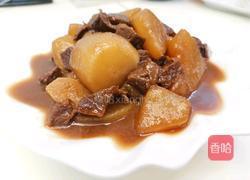 萝卜焖牛腩的做法图解13