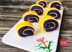 紫薯鸡蛋卷的做法图解8