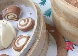 宝宝辅食 双色馒头卷的做法图解12