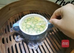 秋葵蒸蛋的做法图解11