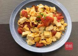 西红柿炒豆腐鸡蛋的做法图解11