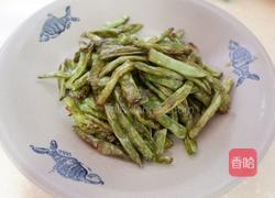 干煸肉末四季豆的做法图解3