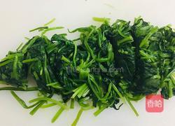 菠菜虾仁炒鸡蛋的做法图解3