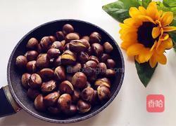 铁锅炒板栗的做法图解5