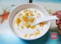 牛奶芒果西米露的做法图解8