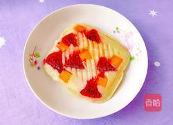 火龙果芒果煎饼的做法图解13