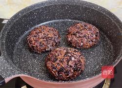 黑米芝士肉松饭团的做法图解11