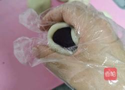 可可豆沙冰皮月饼的做法图解14