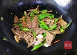 青椒炒猪肝的做法图解6