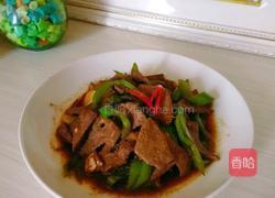 青椒炒猪肝的做法图解8