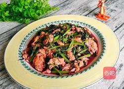 苋菜炒鸡蛋的做法图解13