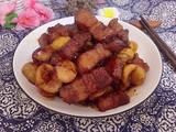 板栗红烧肉