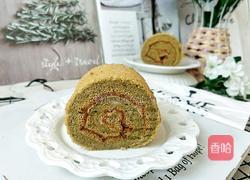抹茶口味蛋糕卷的做法图解19
