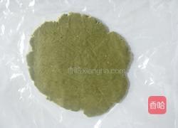 抹茶花形饼干的做法图解8