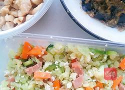 伪菜花炒饭的做法图解10