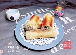 香煎蜜豆香芋卷的做法图解15