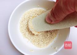 香煎蜜豆香芋卷的做法图解10