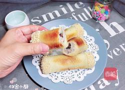 香煎蜜豆香芋卷的做法图解16