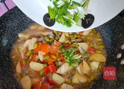 茭白毛豆炒肉丝的做法图解12