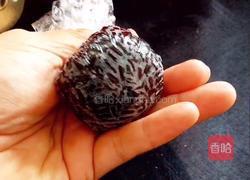紫米绿豆芝麻球的做法图解6