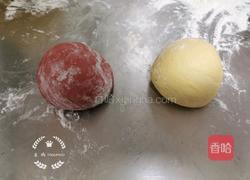 红色大理石甜馒头的做法图解5