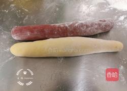 红色大理石甜馒头的做法图解6