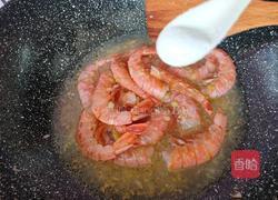 姜蒜炒红虾的做法图解5