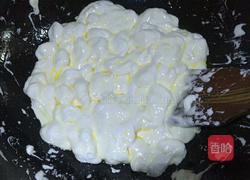 抹茶蔓越莓雪花酥的做法图解3