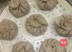 黑全麦面，素馅包子的做法图解15