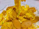 香肠炒鸡蛋