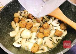肉丸烧口蘑的做法图解15