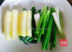 蒜苗慈菇（高阶）的做法图解4