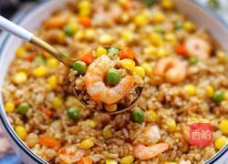 椰香虾仁炒饭的做法图解10