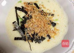 海米海苔豆浆蒸水蛋的做法图解10