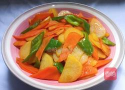 素炒胡萝卜土豆片的做法图解8
