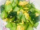青瓜炒蛋