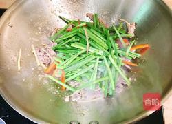 虾菇干炒韭菜的做法图解10