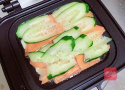 爆浆芝士蟹肉三明治（5分钟快手餐）的做法图解5