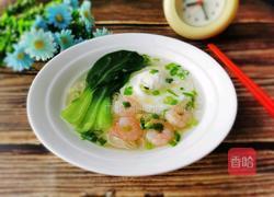 虾仁阳春面的做法图解13