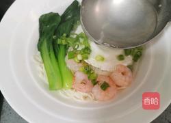 虾仁阳春面的做法图解12