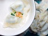 韭菜鸡蛋鲜虾水饺