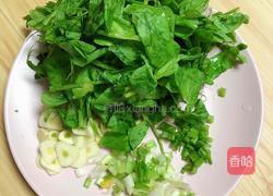 蟹黄豌豆苗豆腐汤的做法图解6