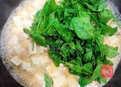 蟹黄豌豆苗豆腐汤的做法图解14