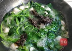 菠菜丸子粉丝汤的做法图解10