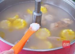 玉米板栗鸡汤的做法图解6
