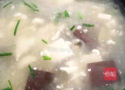 冬天来一碗猪血豆腐汤的做法图解5