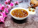 醪糟紫薯圆子汤