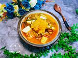 辣白菜豆腐海带汤