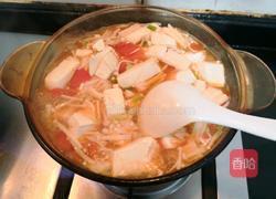 番茄金针菇豆腐汤的做法图解18
